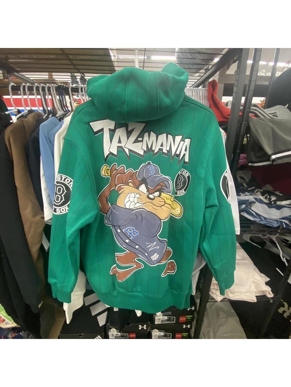 Blow Up Boston Red Sox “Tazmania” Baseball Hoodie - Medium